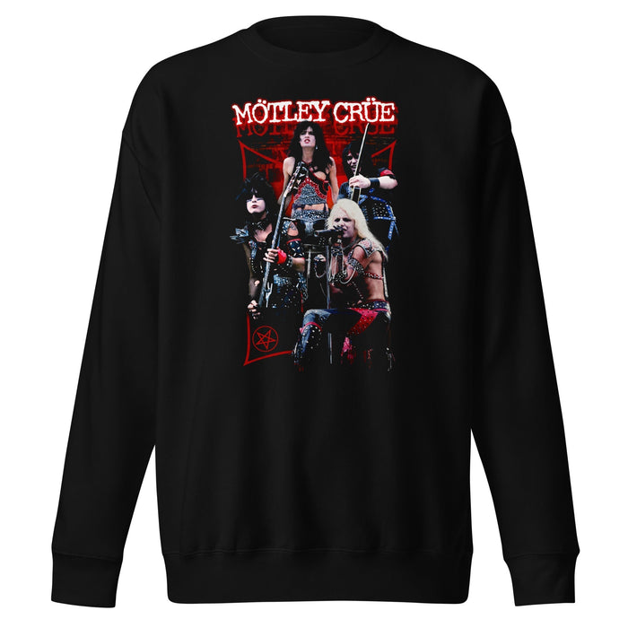 Motley Crue - Live Sweatshirt - Black