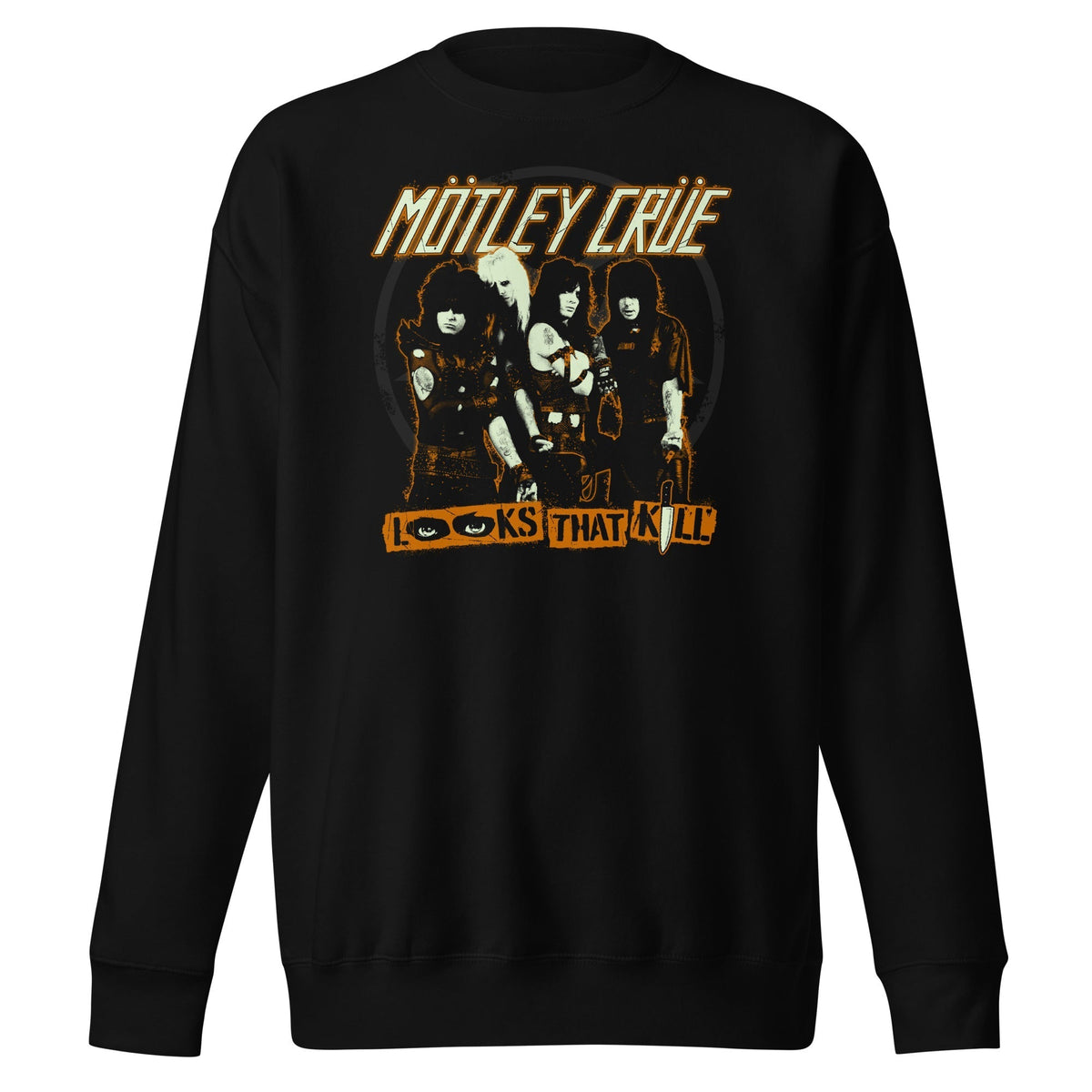 Motley Crue - Looks That Kill Sweatshirt - Black