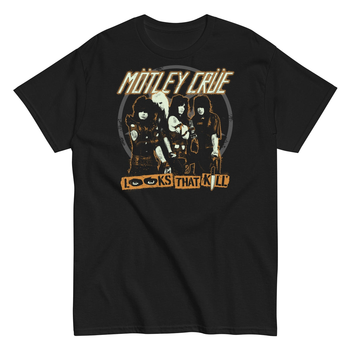 Motley Crue - Looks That Kill T-Shirt - Black