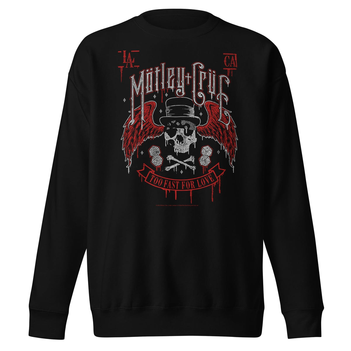 Motley Crue - Los Angeles Sweatshirt - Black