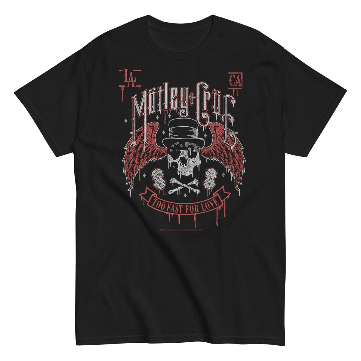 Motley Crue - Los Angeles T-Shirt - Black