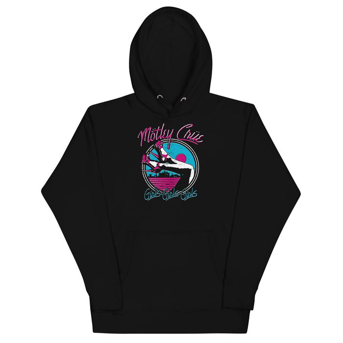 Motley Crue - Miami Girls Hoodie - Black