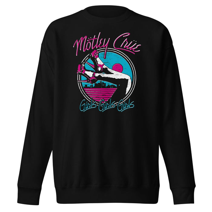 Motley Crue - Miami Girls Sweatshirt - Black