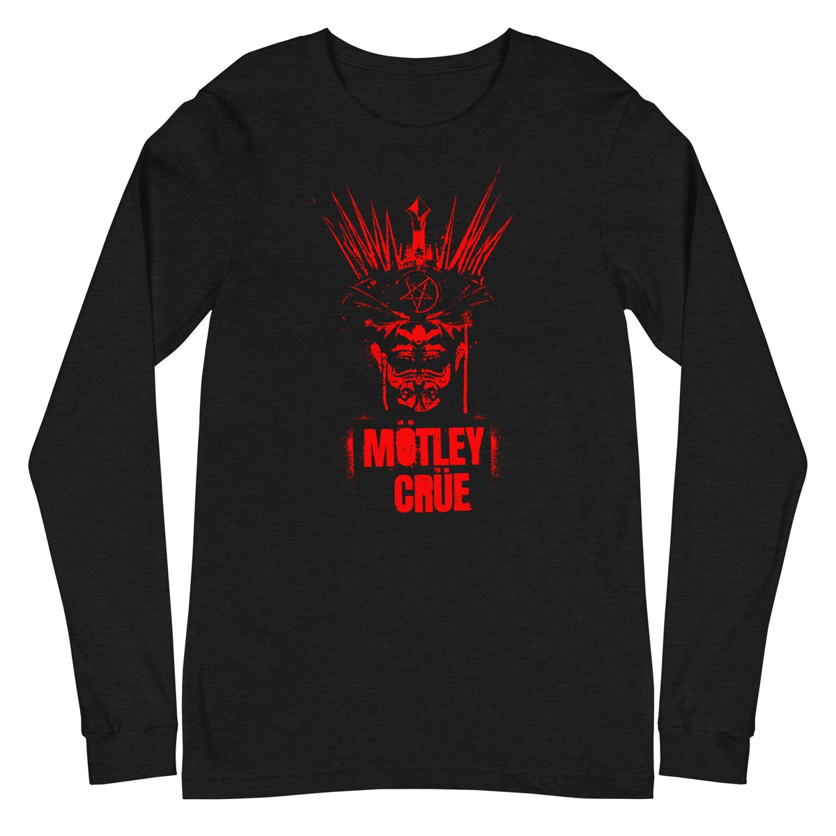 Motley Crue - Mind Blown Long Sleeve T-Shirt - Black