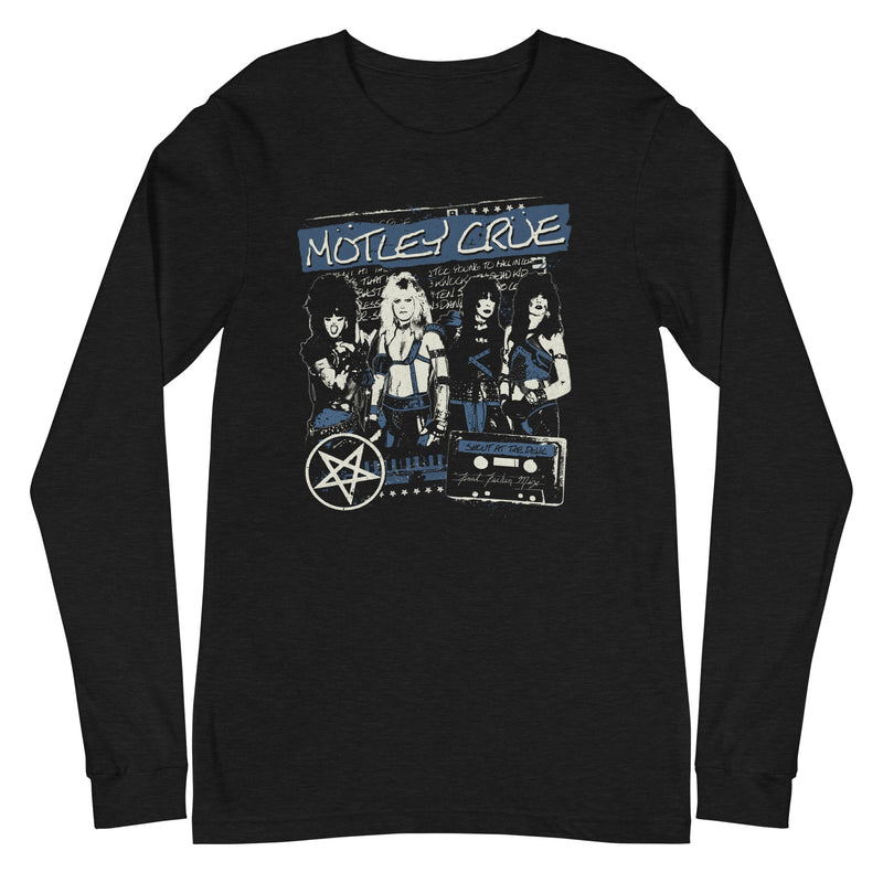 Motley Crue - New York City Long Sleeve T-Shirt - Black