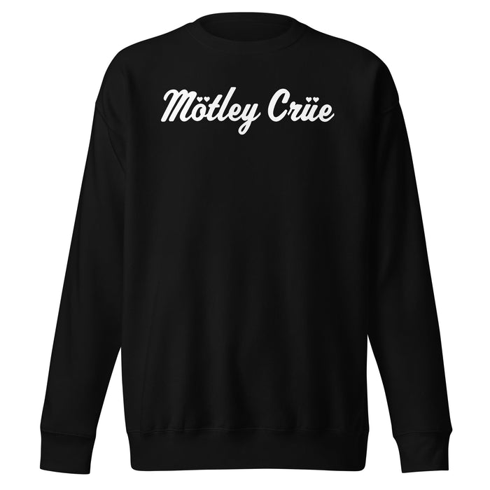 Motley Crue - Script Logo Sweatshirt - Black