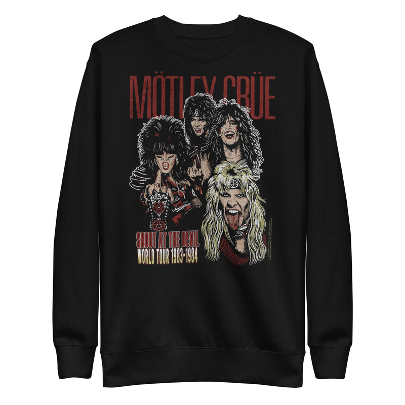 Motley Crue - Shout at the Devil Sweatshirt - Black