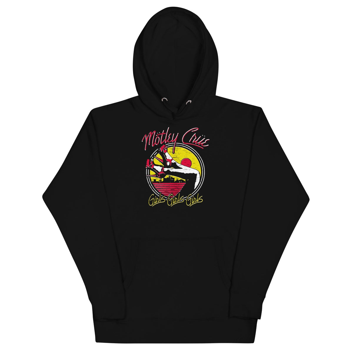 Motley Crue - Sunset Girls Hoodie - Black