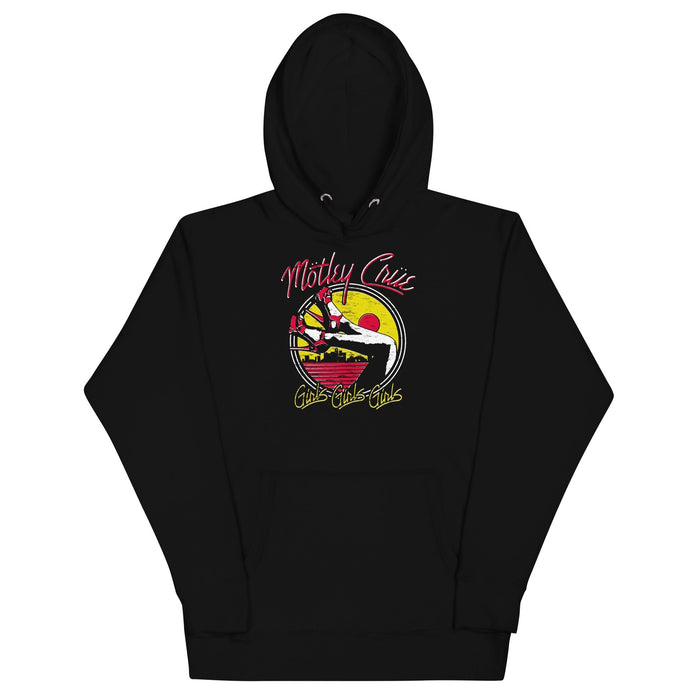 Motley Crue - Sunset Girls Hoodie - Black