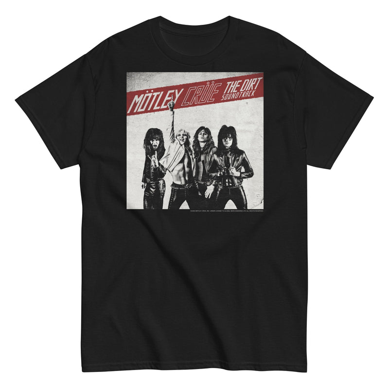 Motley Crue - The Dirt Cover T-Shirt - Black