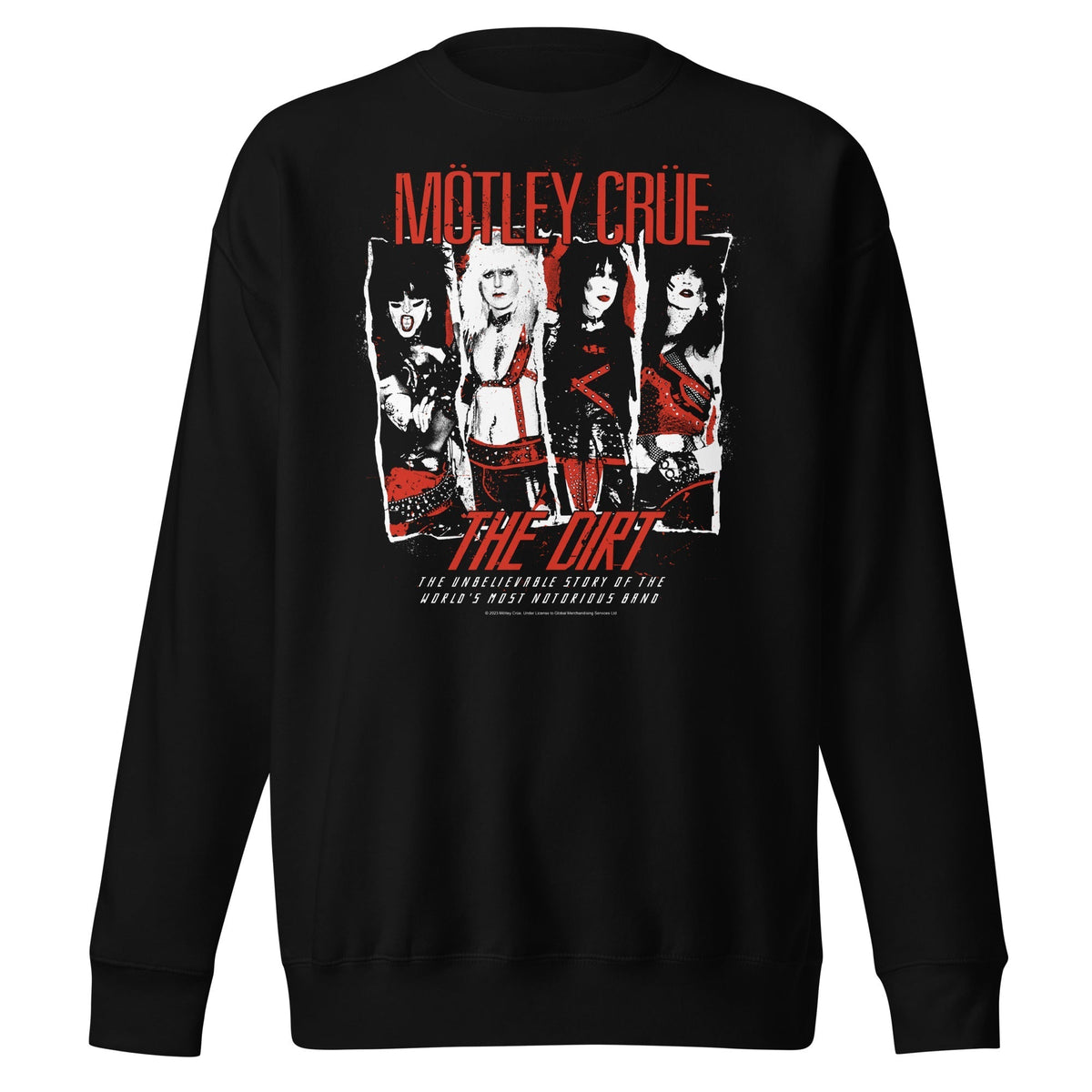 Motley Crue - The Dirt Sweatshirt - Black