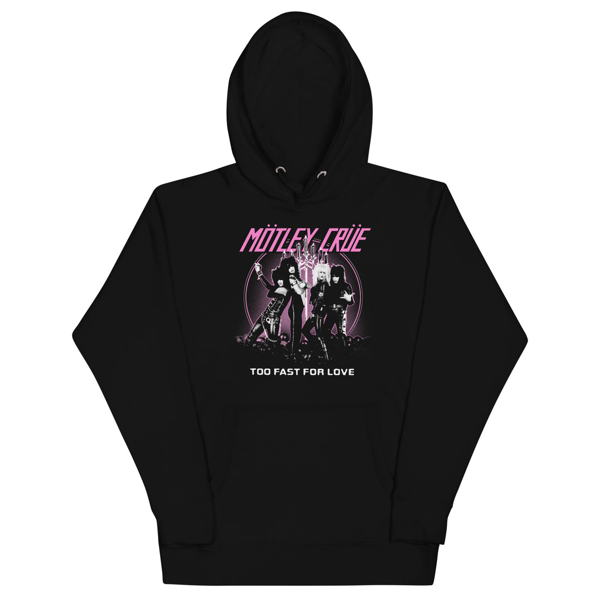 Motley Crue - Too Fast for Love Hoodie - Black