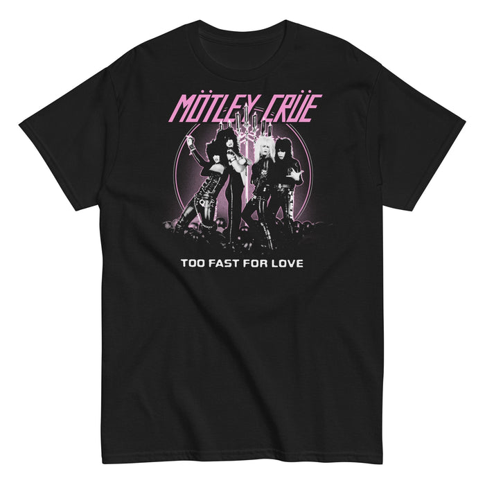 Motley Crue - Too Fast for Love T-Shirt - Black