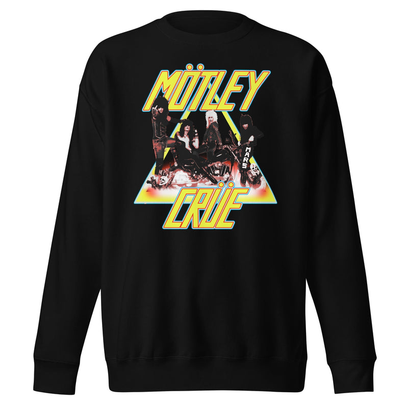 Motley Crue - Triangle Logo Sweatshirt - Black