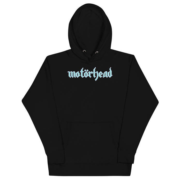 Motorhead - Blue Logo Hoodie - Black