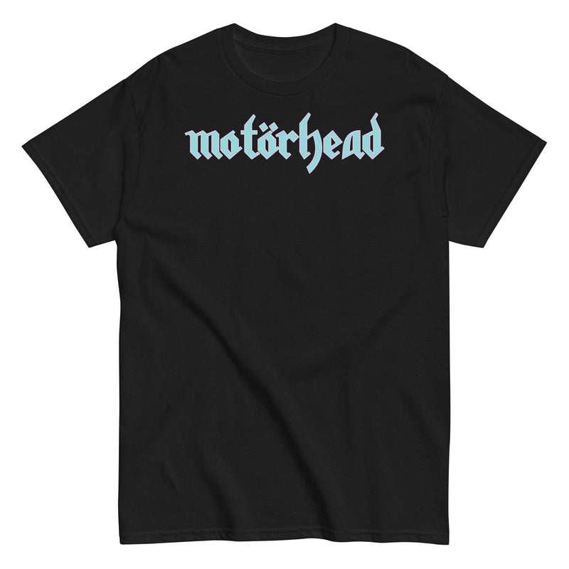 Motorhead - Blue Logo T-Shirt - Black