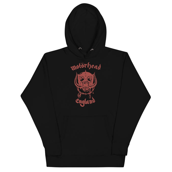 Motorhead - Checkered Warpig Hoodie - Black