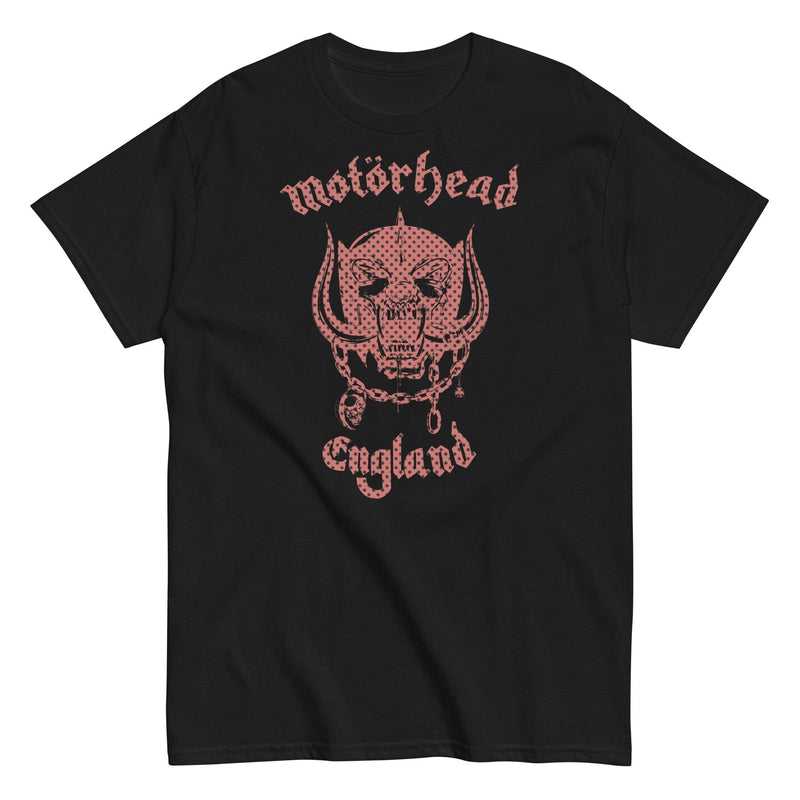 Motorhead - Checkered Warpig T-Shirt - Black