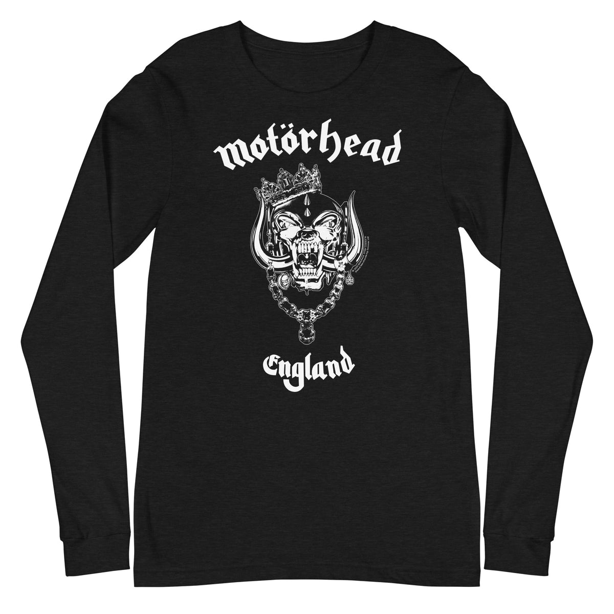 Motorhead - Classic Logo Long Sleeve T-Shirt - Black