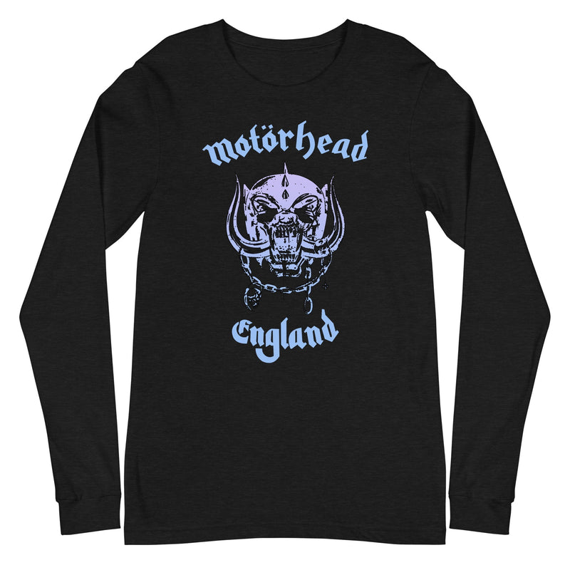 Motorhead - Gradient Warpig Long Sleeve T-Shirt - Black