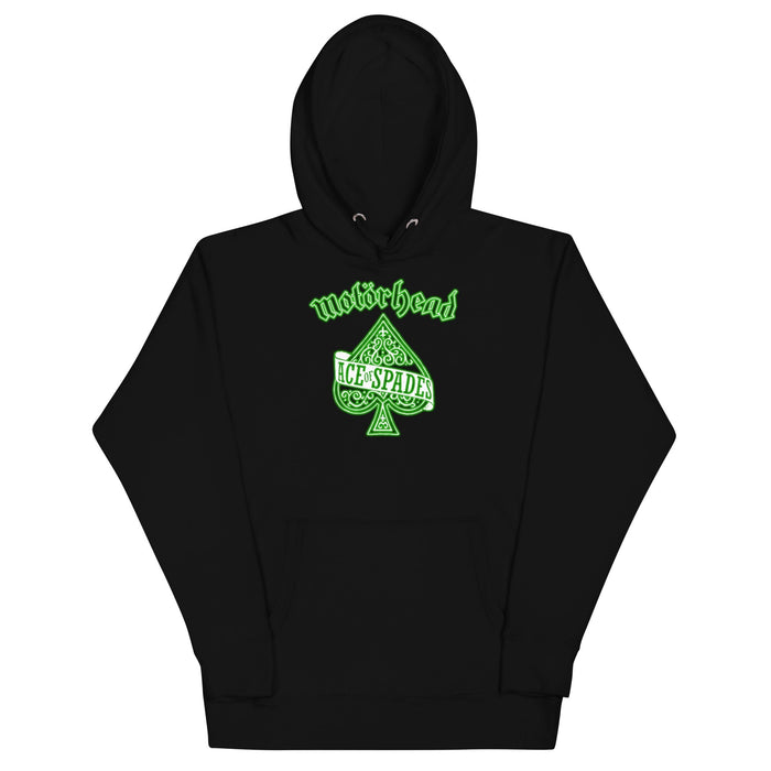 Motorhead - Green Ace Hoodie - Black