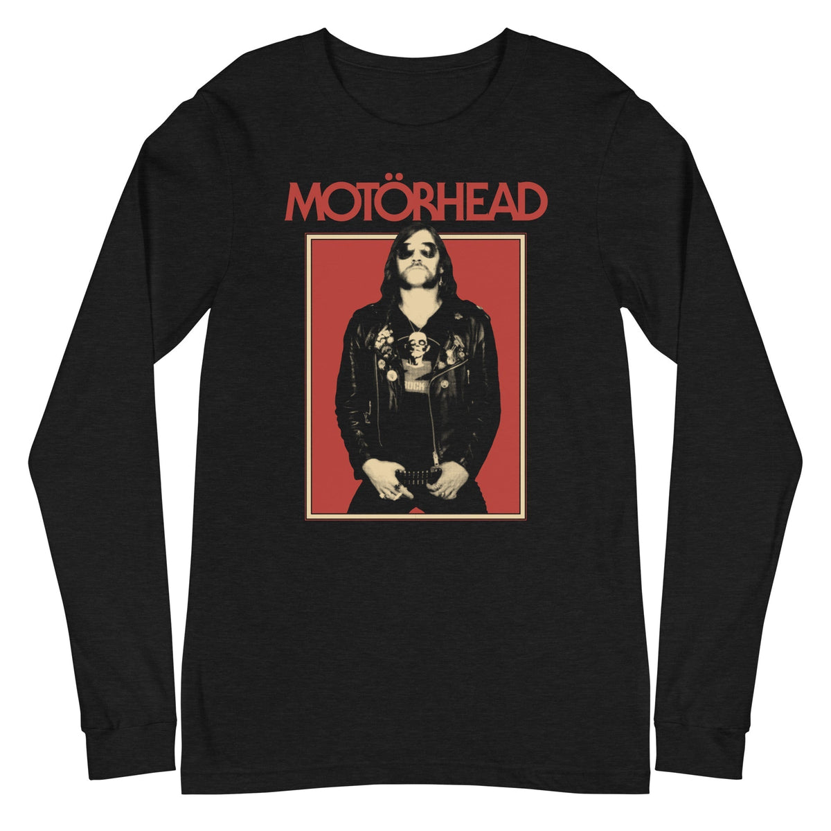 Motorhead - Leather Stare Long Sleeve T-Shirt - Black