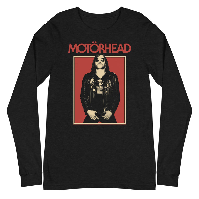 Motorhead - Leather Stare Long Sleeve T-Shirt - Black