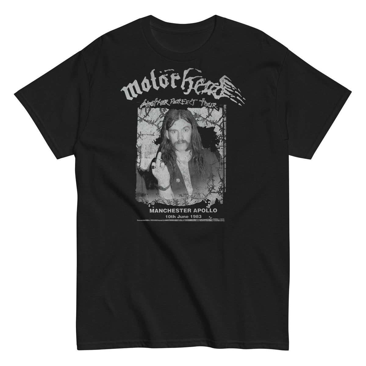 Motorhead - Manchester Apollo T-Shirt - Black