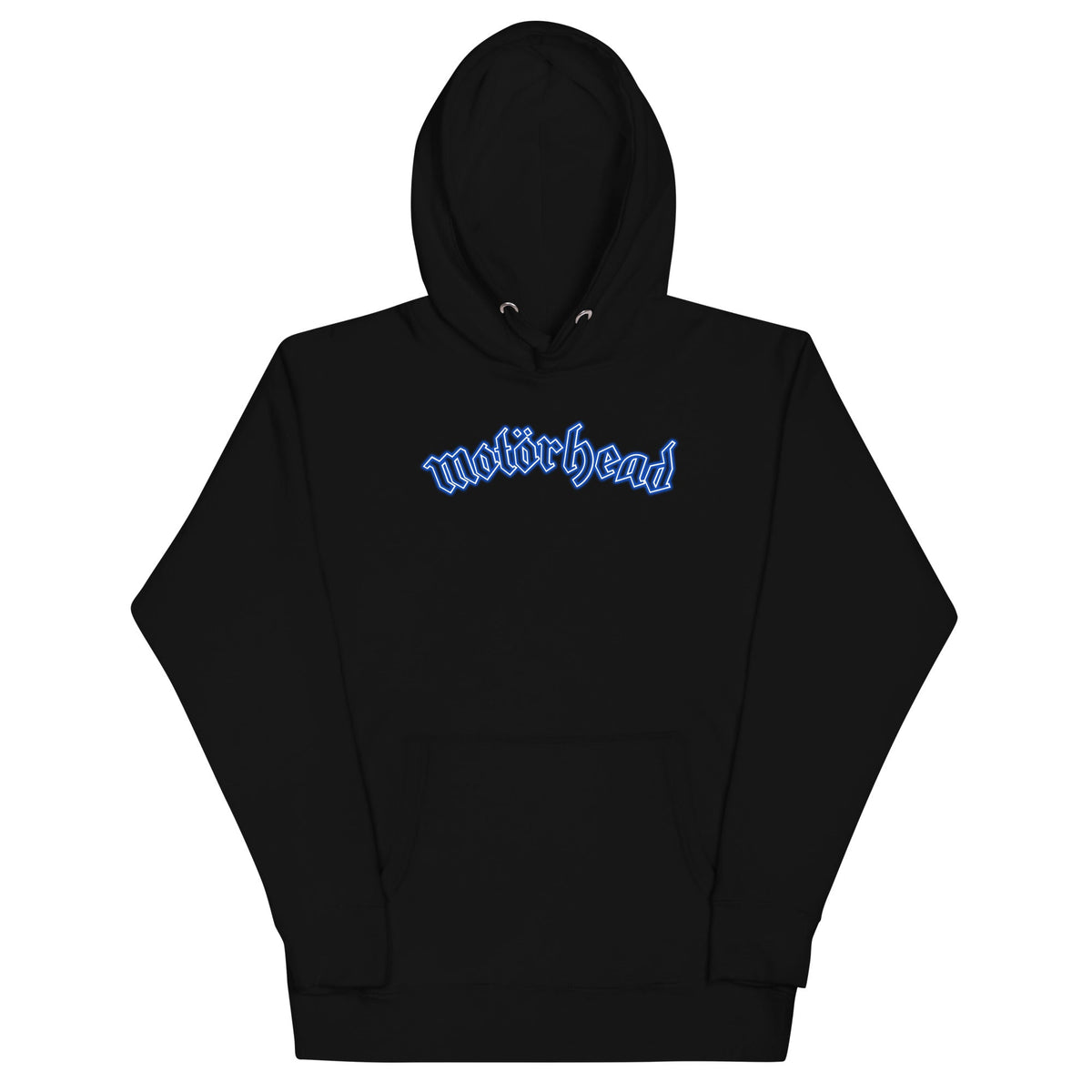 Motorhead - Neon Blue Moon Hoodie - Black