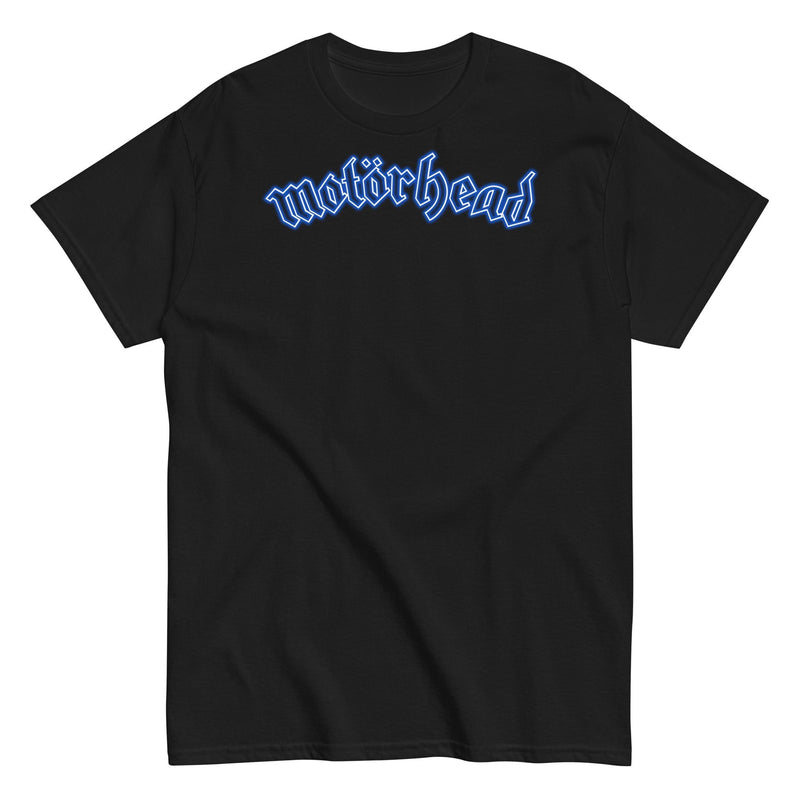 Motorhead - Neon Blue Moon T-Shirt - Black