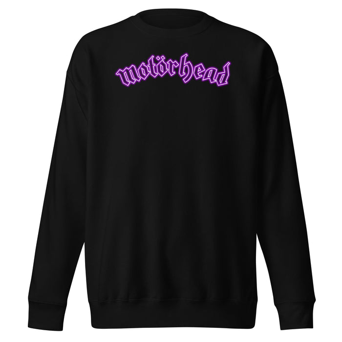 Motorhead - Neon Pink Moon Sweatshirt - Black