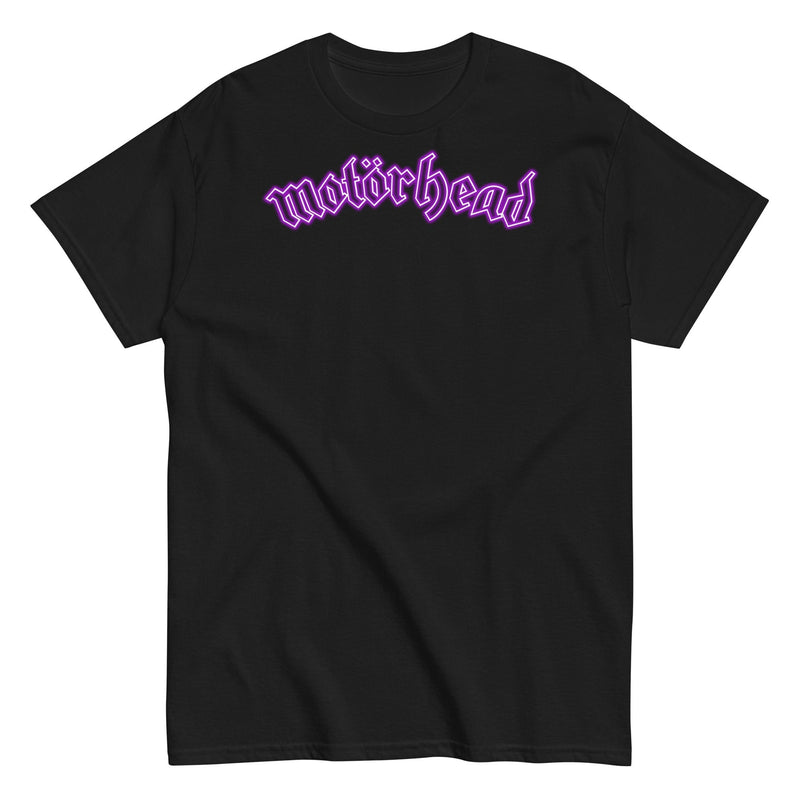 Motorhead - Neon Pink Moon T-Shirt - Black