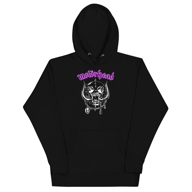 Motorhead - Pink Logo Hoodie - Black