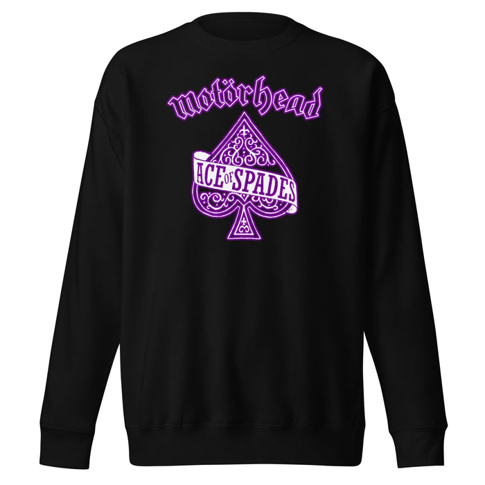 Motorhead - Purple Ace Sweatshirt - Black