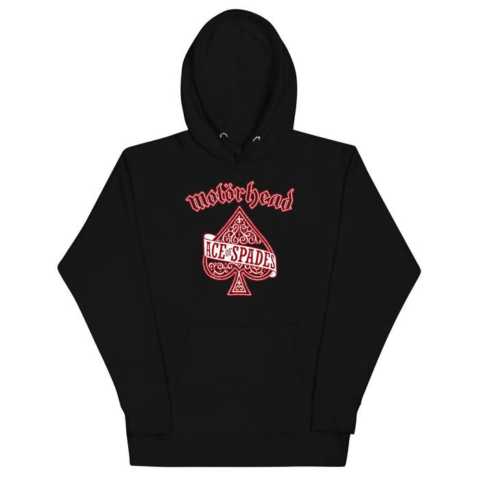 MerchMoment - Motorhead - Red Ace Hoodie -