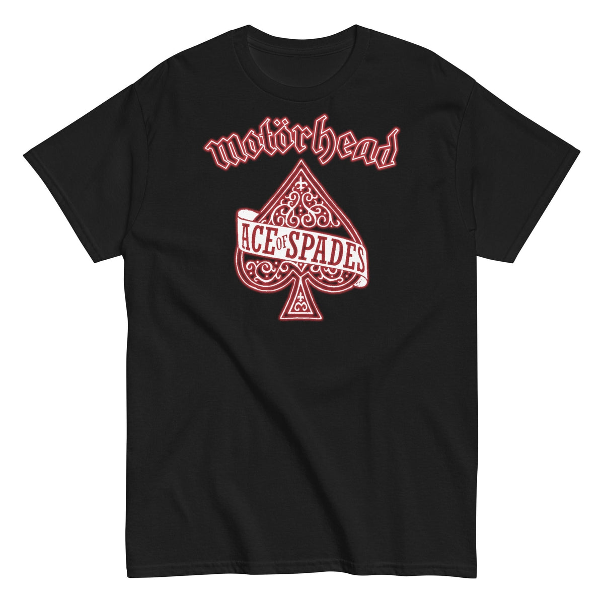 Motorhead - Red Ace T-Shirt - Black