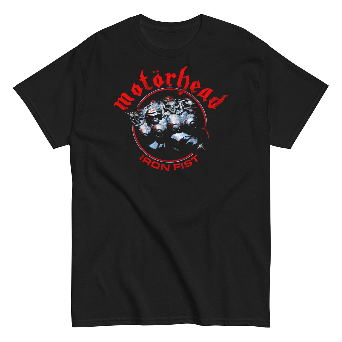 Motorhead - Red Fist T-Shirt - Black