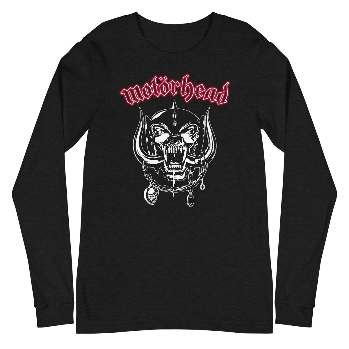 MerchMoment - Motorhead - Red Logo Long Sleeve T-Shirt -