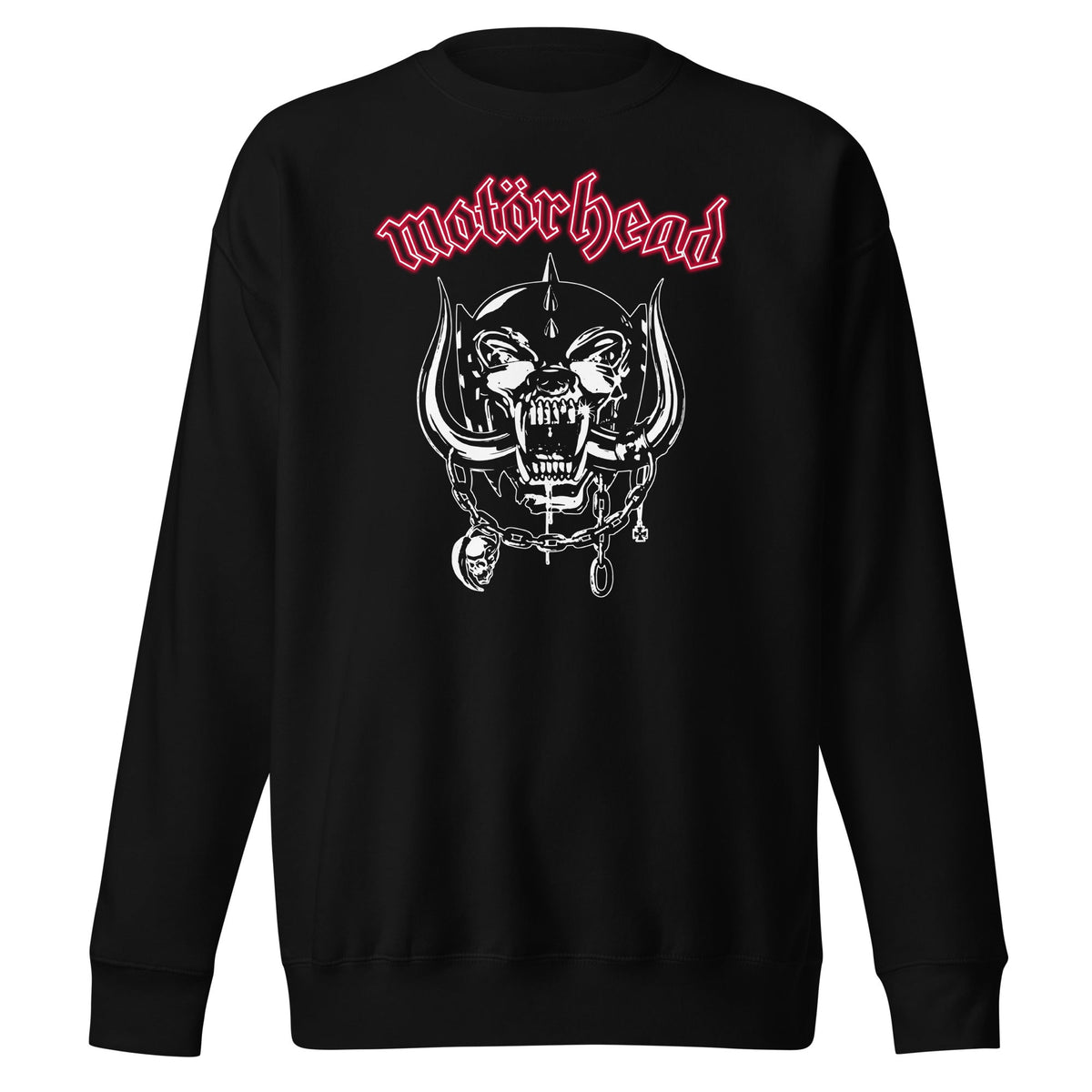 Motorhead - Red Logo Sweatshirt - Black