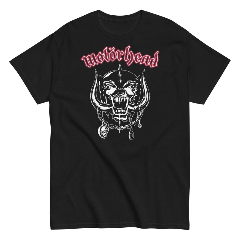 Motorhead - Red Logo T-Shirt - Black