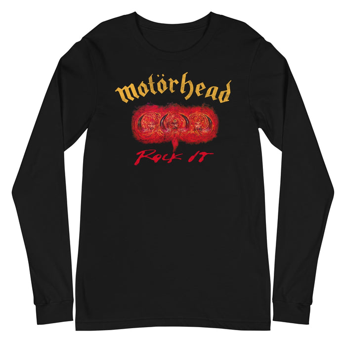 Motorhead - Rock It Long Sleeve T-Shirt - Black