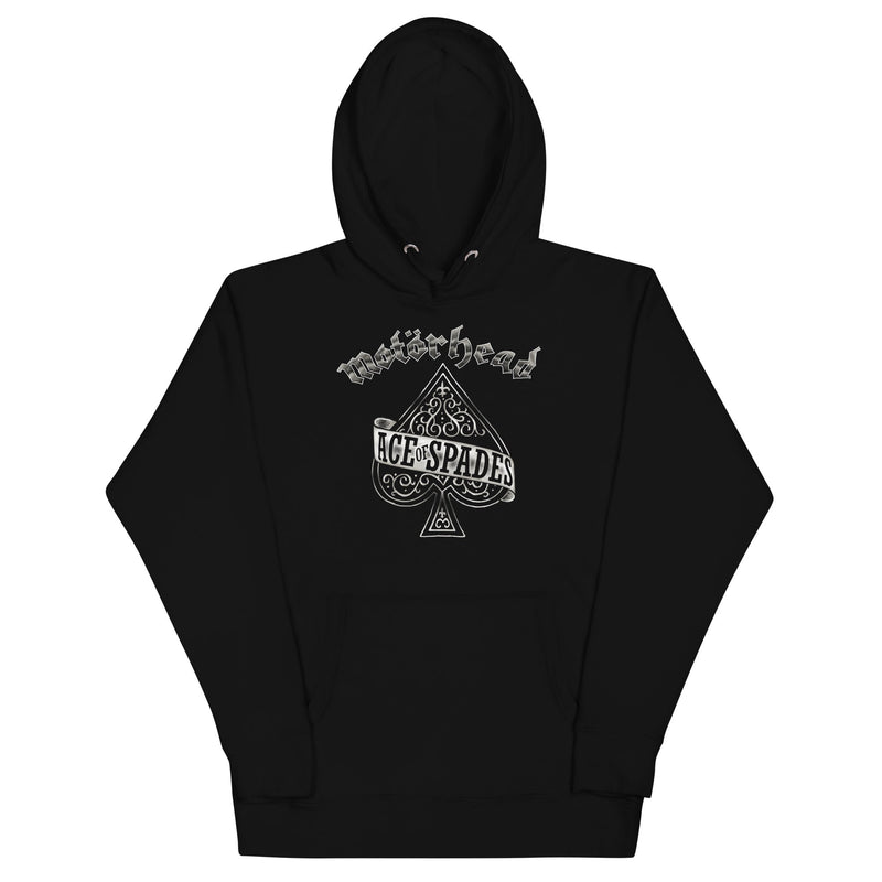 Motorhead - Silver Ace Hoodie - Black