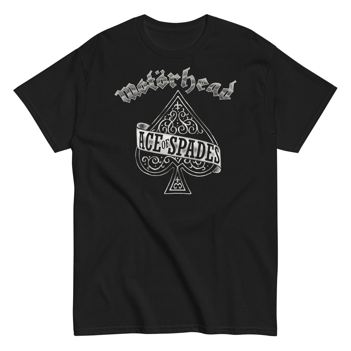 Motorhead - Silver Ace T-Shirt - Black