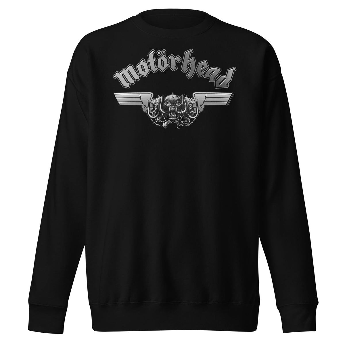 Motorhead - Steel Logo Sweatshirt - Black