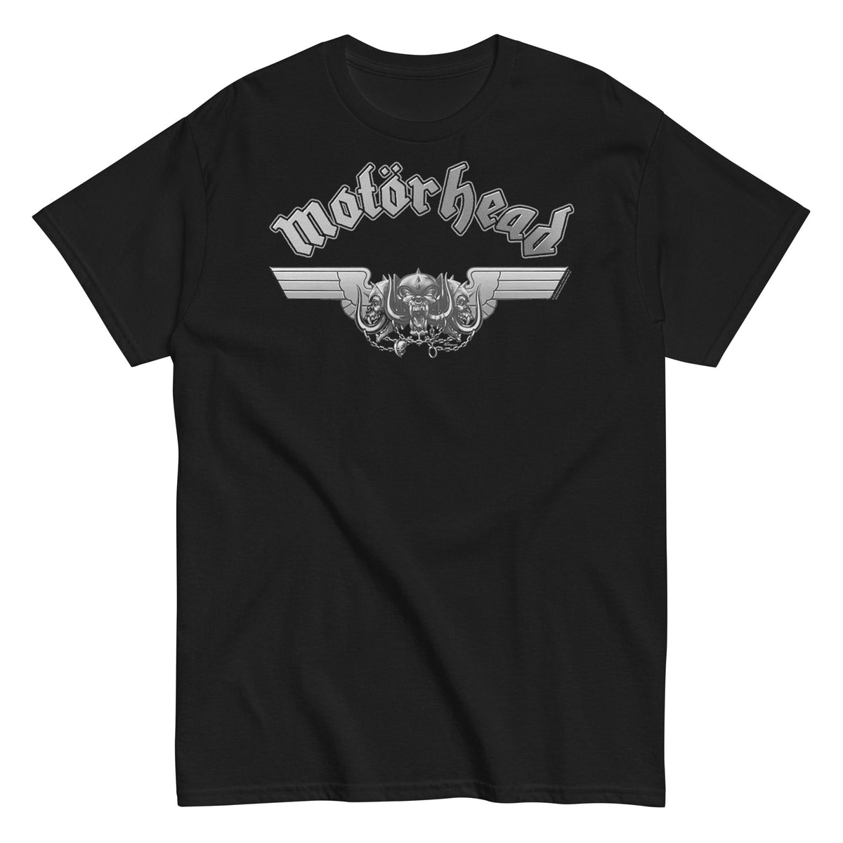 Motorhead - Steel Logo T-Shirt - Black