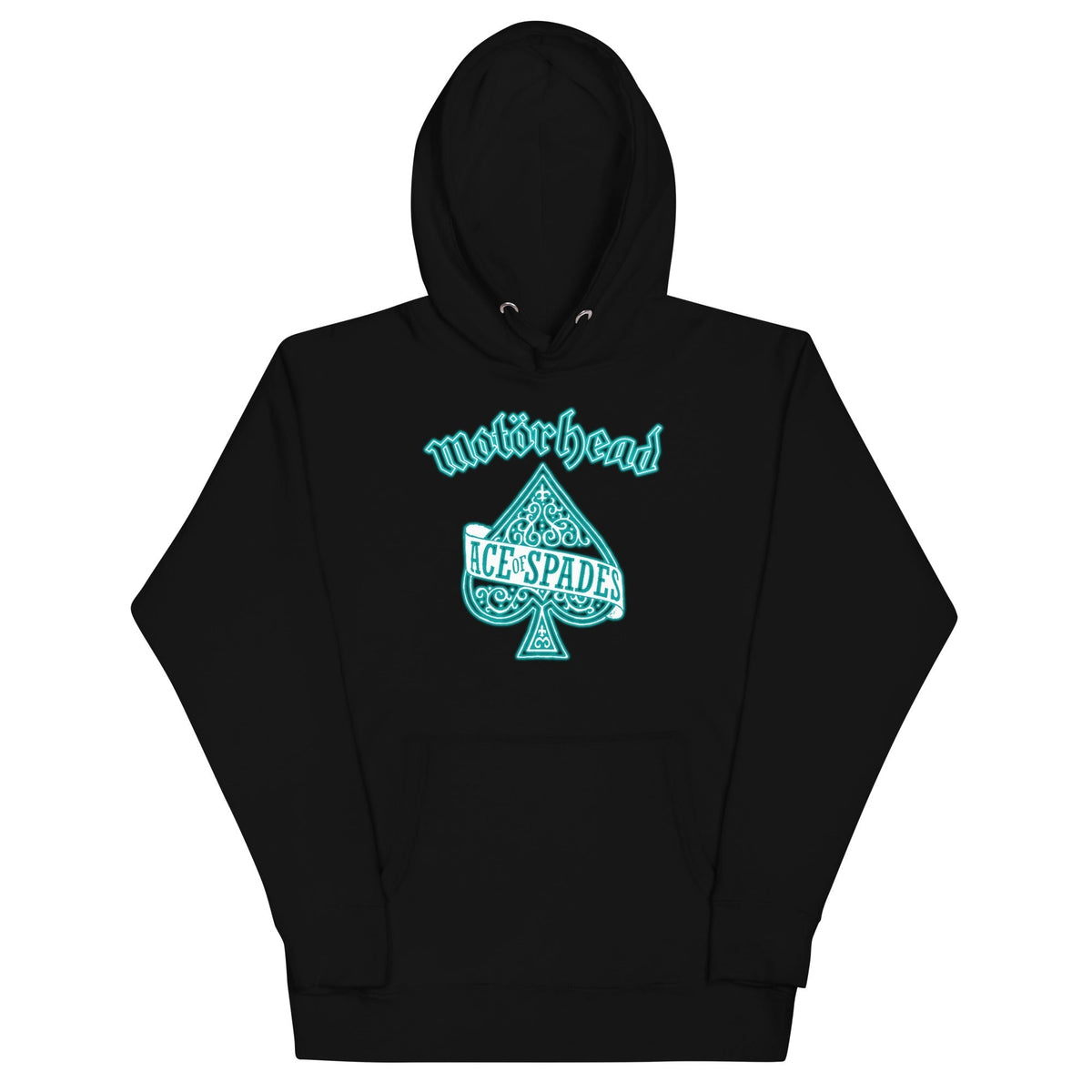 MerchMoment - Motorhead - Teal Ace Hoodie -