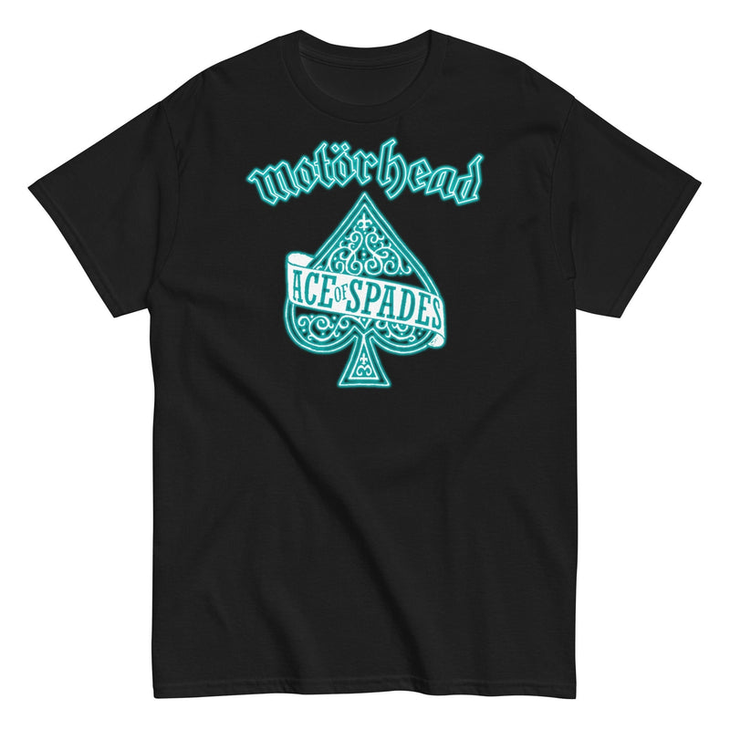 Motorhead - Teal Ace T-Shirt - Black