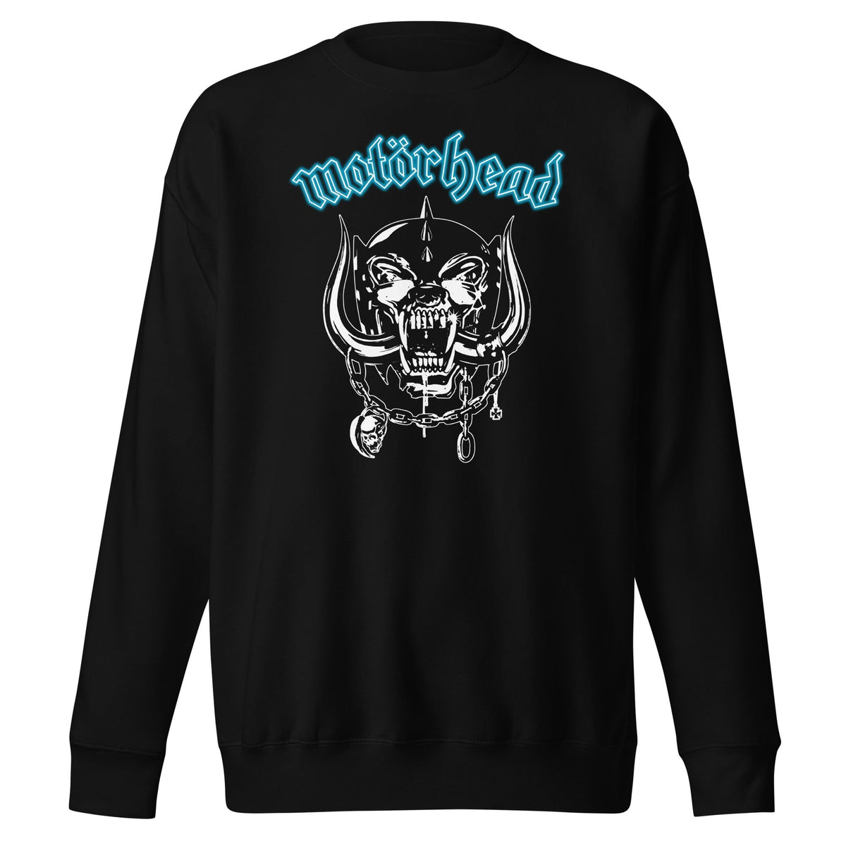 Motorhead - Teal Logo Sweatshirt - Black