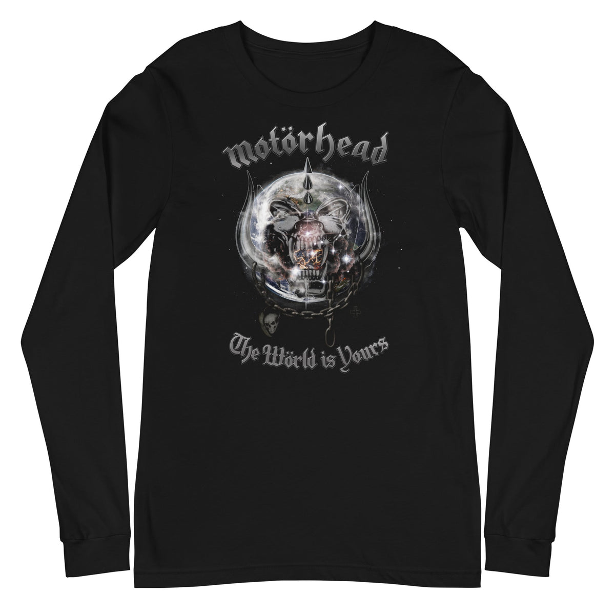 Motorhead - The World is Yours Long Sleeve T-Shirt - Black