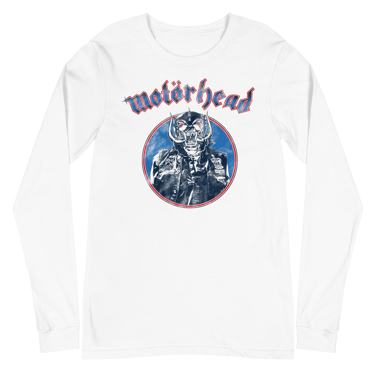 Motorhead - Warpath Long Sleeve T-Shirt - White